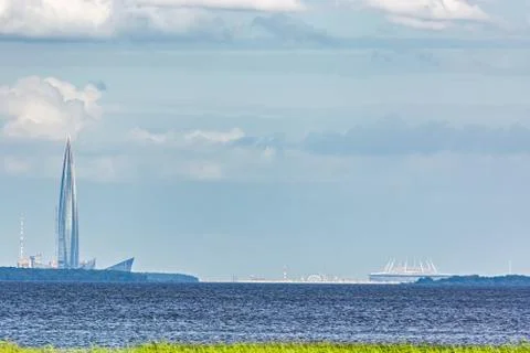 Architectural complex. Stock Photos