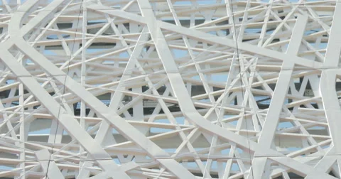 Architectural concrete abstract pattern Video stock 52117206