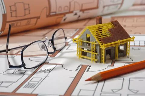 Architectural construction Stock Photos