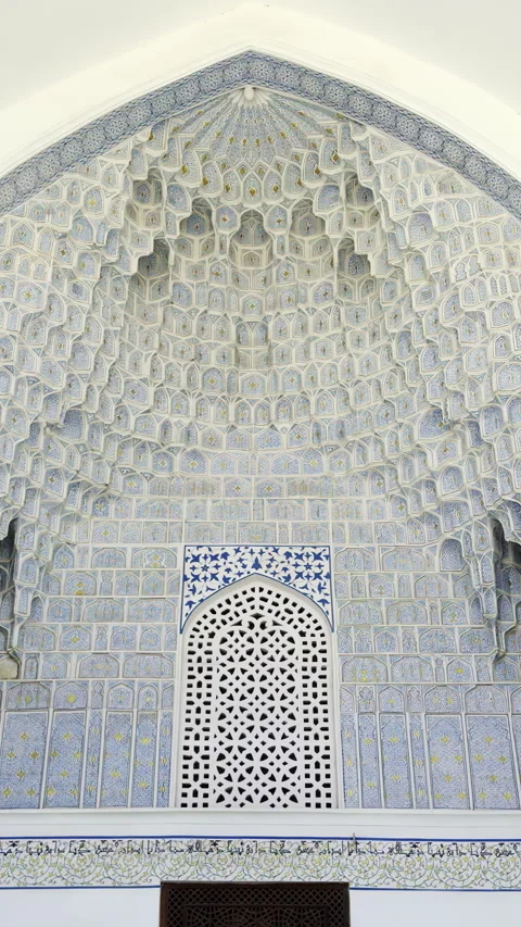 Architectural Design of a Historical Structure with Unique Aesthetic Elements Stock Footage 289727645