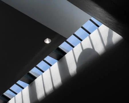 Architectural design skylight Stock Photos