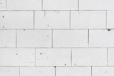 Architectural detail of white expanded polystyrene styrofoam insulation pan.. Stock Photos