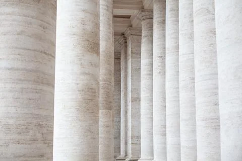 Architectural Doric Columns Stock Photos