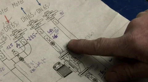 Architectural Drawing Video stock 611136