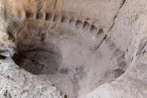 Architectural element of an ancient city. Stock Photos