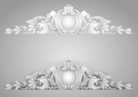 Architectural element sandrik Stock Illustration