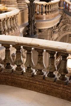 Architectural elements eclectic and Beaux-Arts style of Second Empire in Fr.. Stock-Fotos