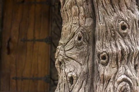 Architectural elements of the wall. Close-up background. A metal element. Stock Photos