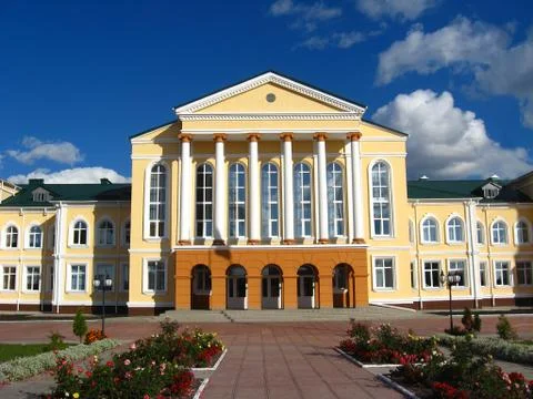 Architectural ensemble of great building Stock Photos