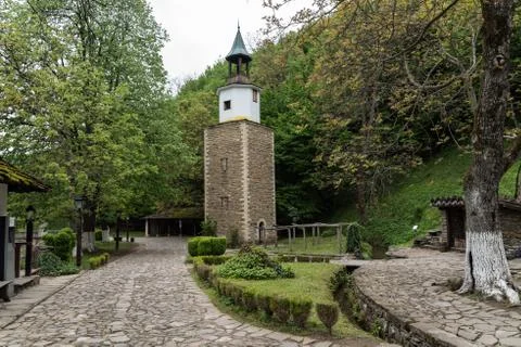 Architectural ethnographic complex "Etar", the first one of this type in.Bulg Stock Photos