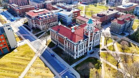 Architectural Features - SU Campus - Syracuse, NY Foto stock