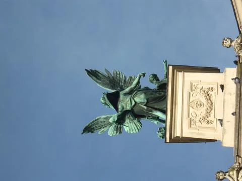 Architectural landmarks of cities Stock Photos