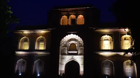 Architectural marvel of Indo-Islamic Monument in Delhi India Stock Footage 262973081