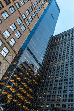 Architectural marvels of Manhattan Stock Photos