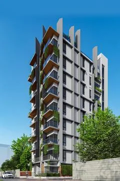 Architectural Marvels Unleashed 3D Renderings of Modern Architecture Stock-Illustration