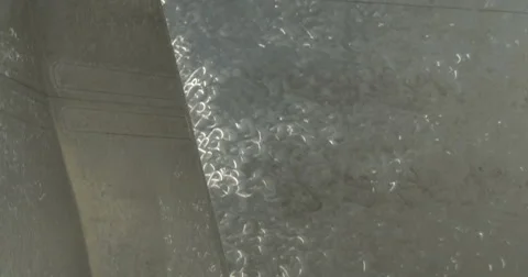 Architectural metal brushed shape Stock Footage 52131348