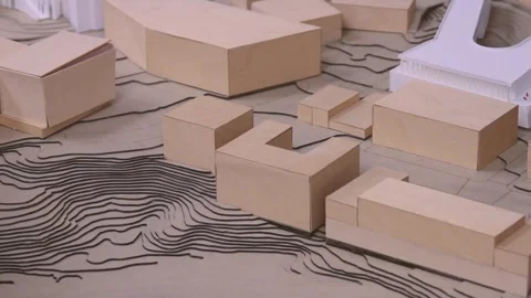 Architectural model Stock Footage 278011775