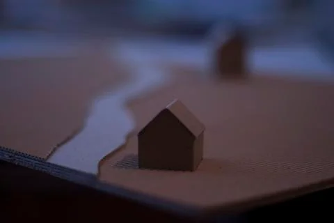 Architectural model. Foto stock