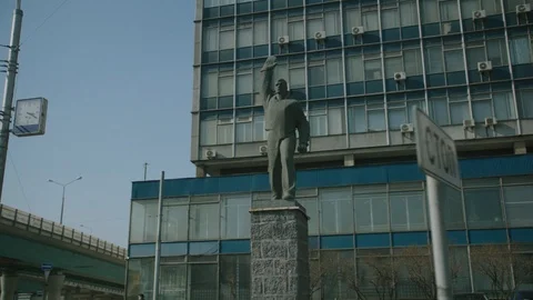 Architectural monument Stock Footage 98007529