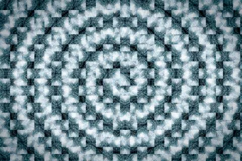 Architectural pattern, spiral texture from architectural elements Stock Photos