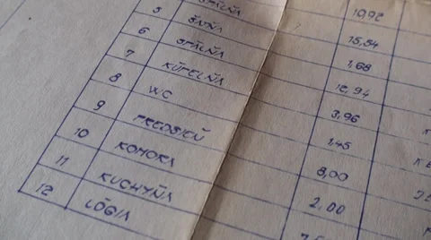 Architectural Plan Of A Building 11 Stock Footage 35787625