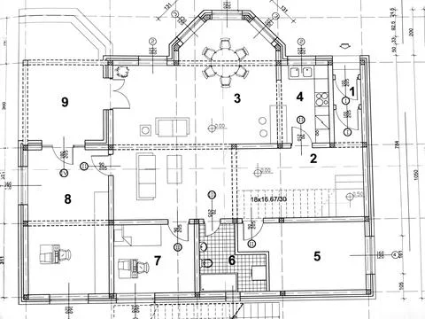 Architectural plan Stock Photos
