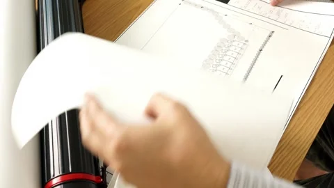 Architectural Plans and Design Process Stock Footage 315782627