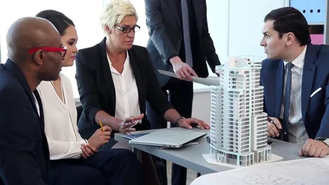 Architectural Project Needs Some Work Stock Footage 71094833