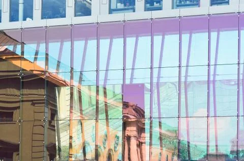 Architectural reflections Foto stock