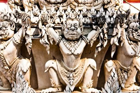 Architectural statue. Stock Photos