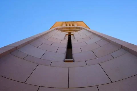 Architectural structure in the oriental style of the mosque Stock Photos