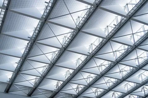 Architectural structure showcase modern building image urban setting aerial.. Stock Photos