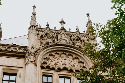 Architectural style, selective focus Foto stock
