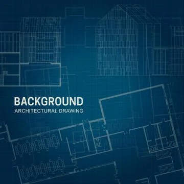 Architectural vector background Stock Illustration