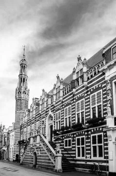 Architecture in Alkmaar Foto stock