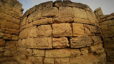 The architecture of the ancient city Stock Photos