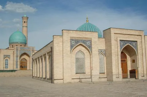 The architecture of ancient Samarkand Stock Photos