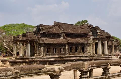 Architecture of ancient temple complex Angkor, Siem Reap Stock-Fotos