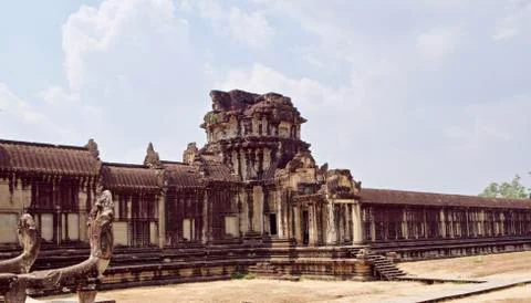 Architecture of ancient temple complex Angkor, Siem Reap Stock-Fotos