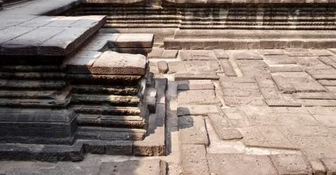 Architecture of ancient temple complex Angkor, Siem Reap Stock-Fotos