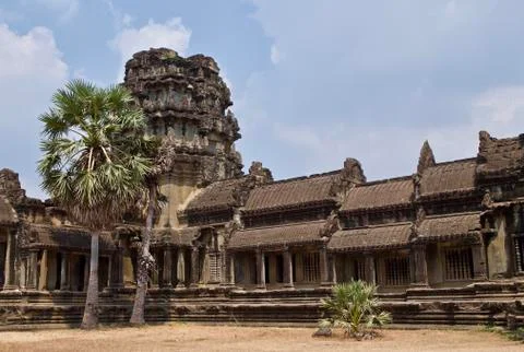 Architecture of ancient temple complex Angkor, Siem Reap Stock-Fotos