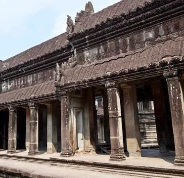 Architecture of ancient temple complex Angkor, Siem Reap Stock-Fotos