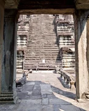 Architecture of ancient temple complex Angkor, Siem Reap Stock-Fotos