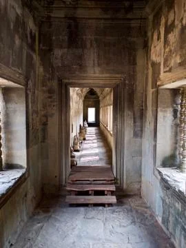 Architecture of ancient temple complex Angkor, Siem Reap Stock-Fotos