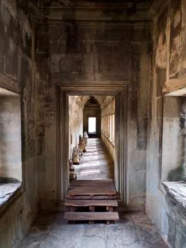 Architecture of ancient temple complex Angkor, Siem Reap Stock-Fotos