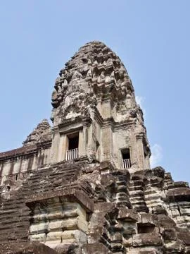 Architecture of ancient temple complex Angkor, Siem Reap Stock-Fotos