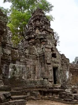 Architecture of ancient temple complex Angkor, Siem Reap Stock-Fotos