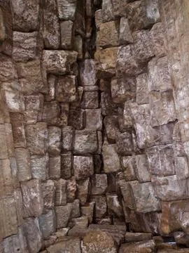 Architecture of ancient temple complex Angkor, Siem Reap Stockfoto's