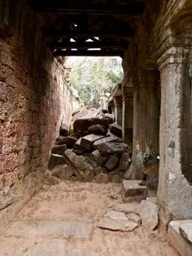 Architecture of ancient temple complex Angkor, Siem Reap Stock-Fotos