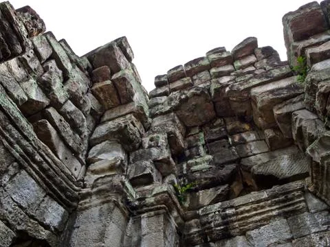 Architecture of ancient temple complex Angkor, Siem Reap Stock-Fotos